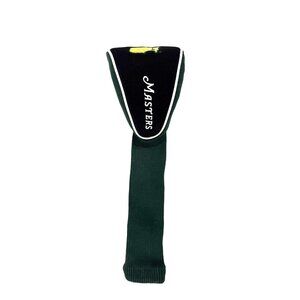 Rare August National ANGC Masters Golf Club Cover Green/Black Knit Base